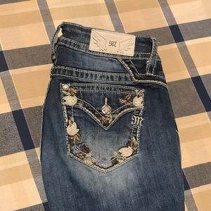 Miss Me Mid rise bootcut jeans - Size 29, Length:34